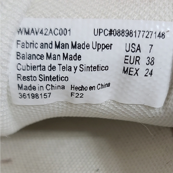 Avia Pink and White Athletic Shoes with Mesh Upper - Picture 5 of 5